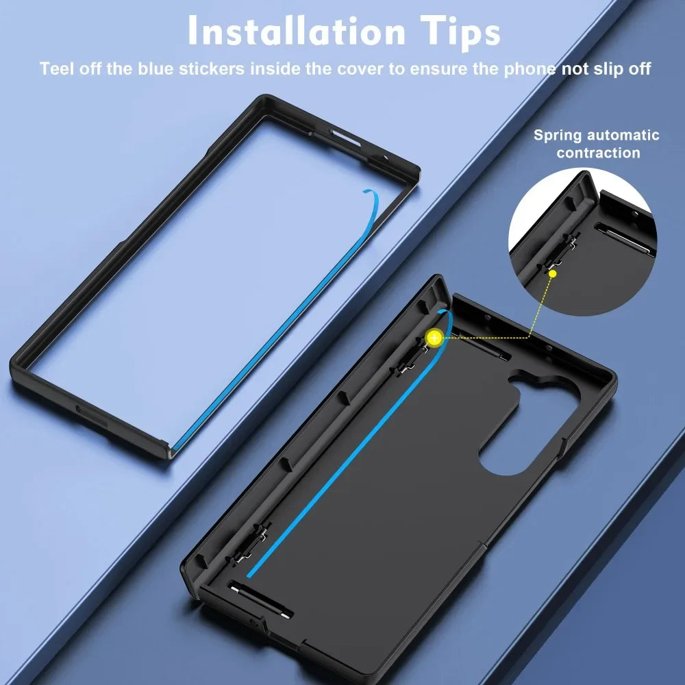 Elasticity Silicone Galaxy Z Fold 7 Shockproof Cover