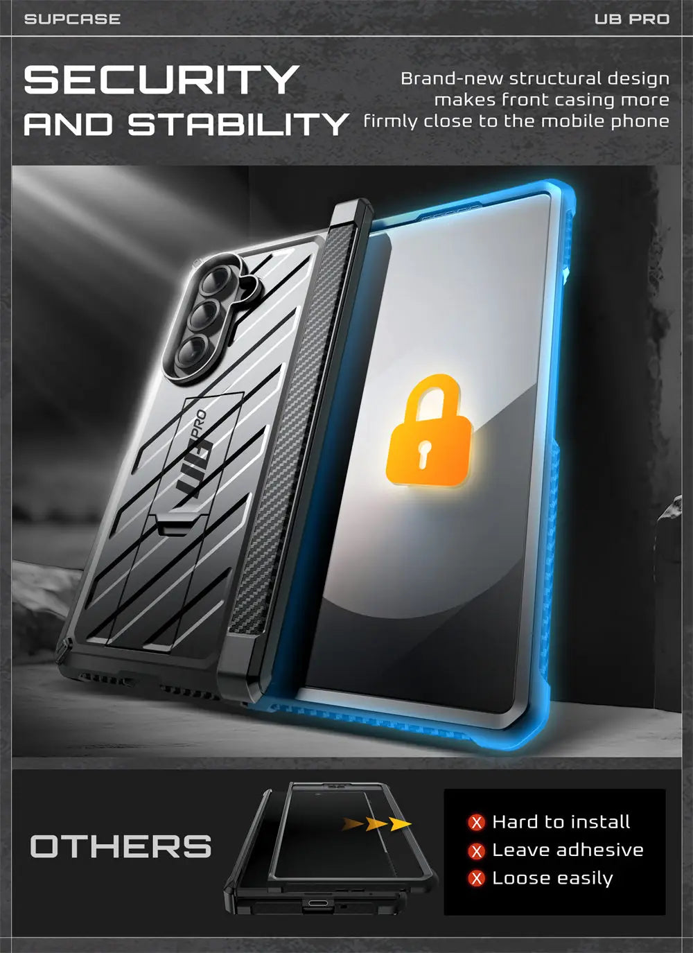 SUPCASE Galaxy Z Fold 7 UB Pro Rugged Phone Case