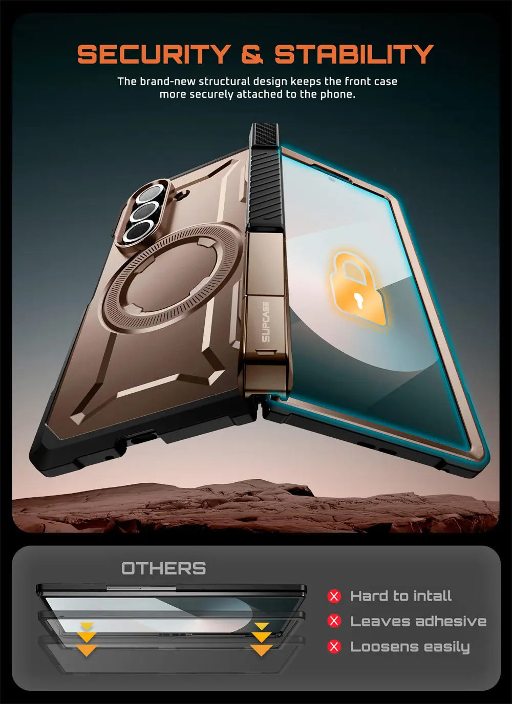 SUPCASE Z Fold 7 UB Grip Anti-Scratch Heavy Duty Case