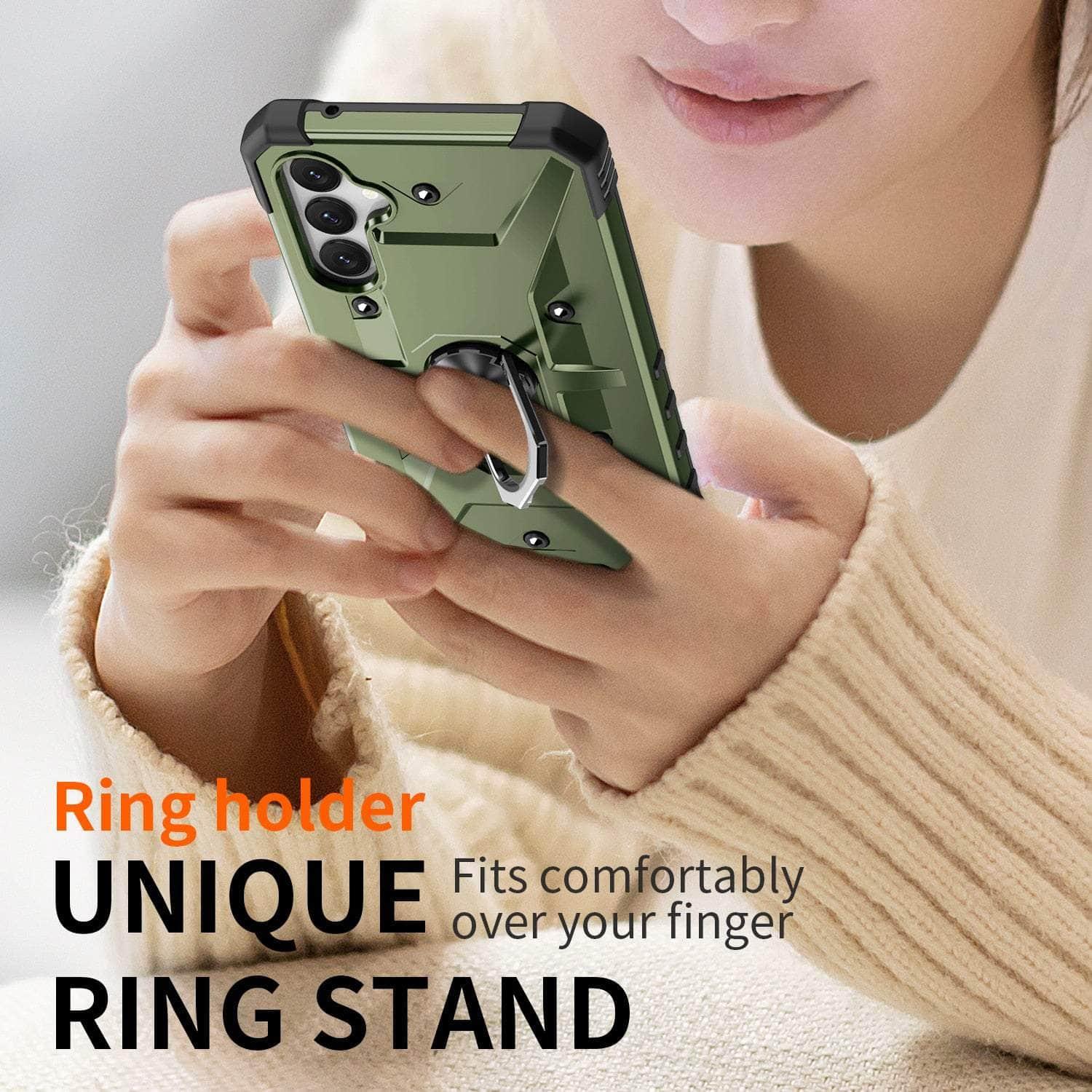 Anti-Slip Finger Ring Galaxy A14 Case