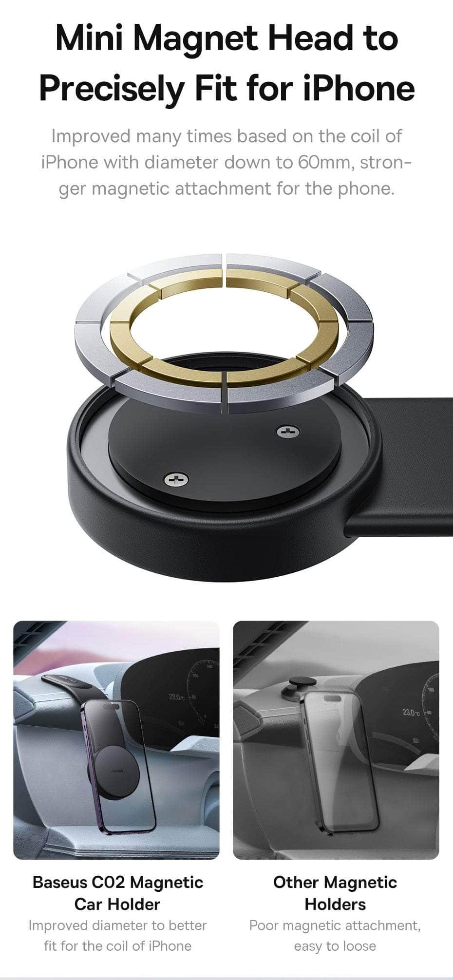 Baseus Magnetic Car Phone Holder
