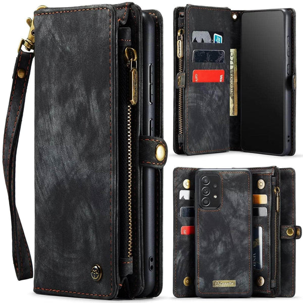Casebuddy black / Samsung A34 Detachable Galaxy A34 Wallet Case