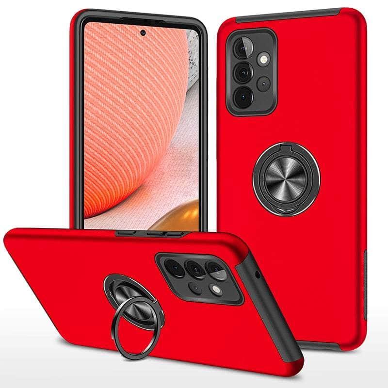 Casebuddy red / for Galaxy A54 5G Finger Ring Galaxy A54 Case