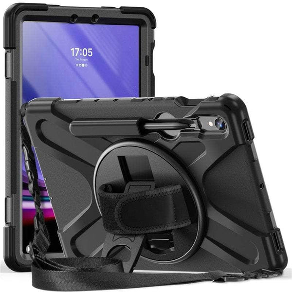 Casebuddy Black / S9 11 inch Galaxy Tab S9 Shockproof Kids Tablet Stand