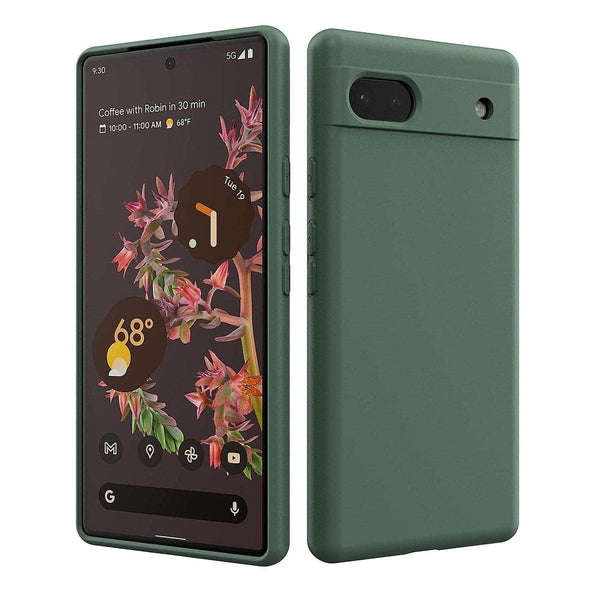 Casebuddy Dark Green / For Pixel 8 Pro Liquid Silicone Google Pixel 8 Pro Soft Cover