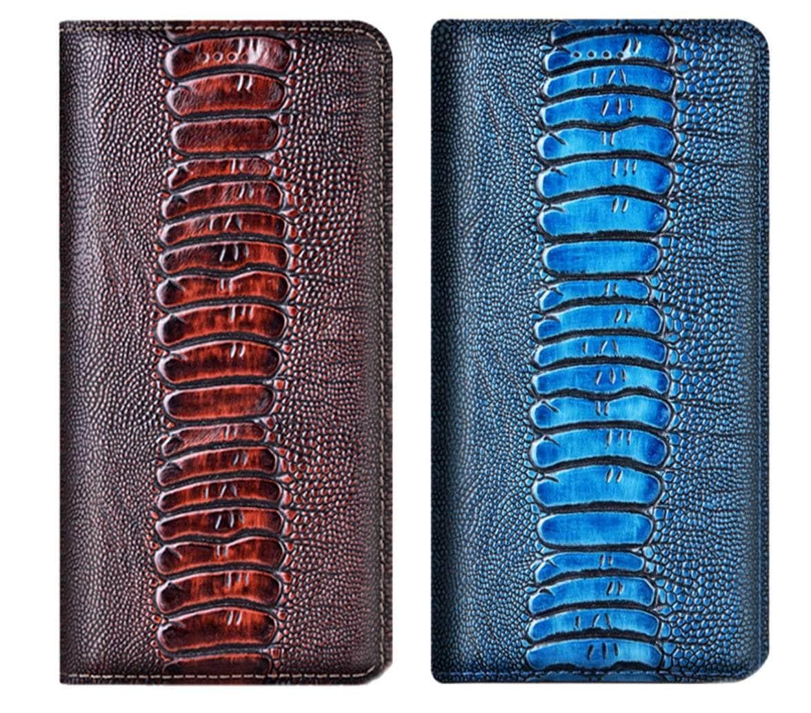 Casebuddy Luxury Galaxy A54 Genuine Leather Flip Case