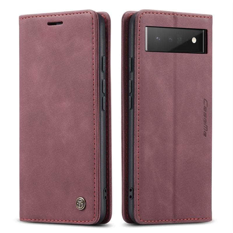 Casebuddy Red / Google Pixel 8 Pro CaseMe Google Pixel 8 Pro Magnetic Flip Case