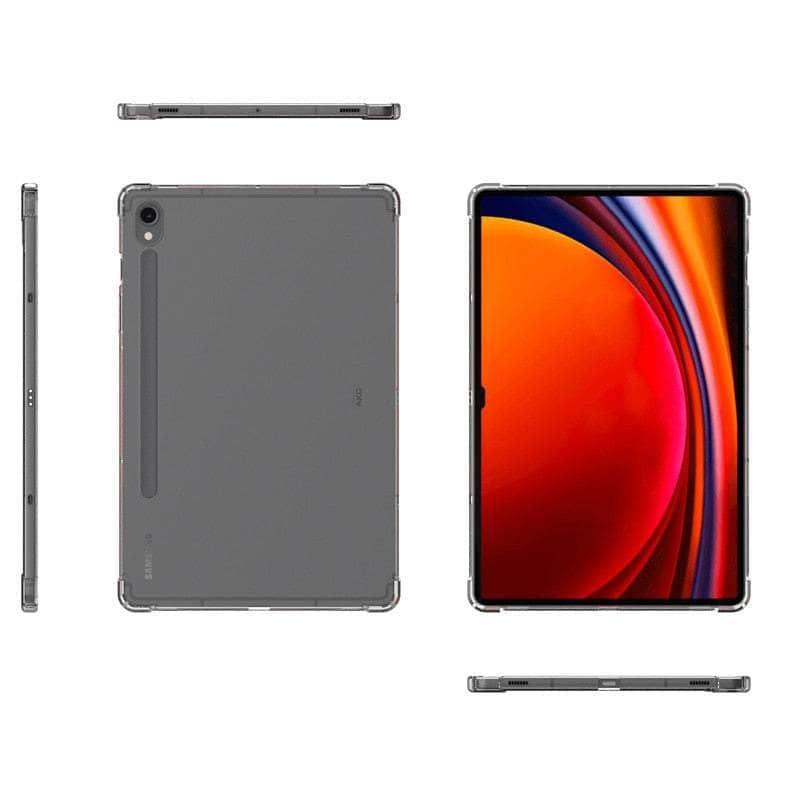 Casebuddy Clear Galaxy Tab S9 2023 TPU Silicone Back Cover
