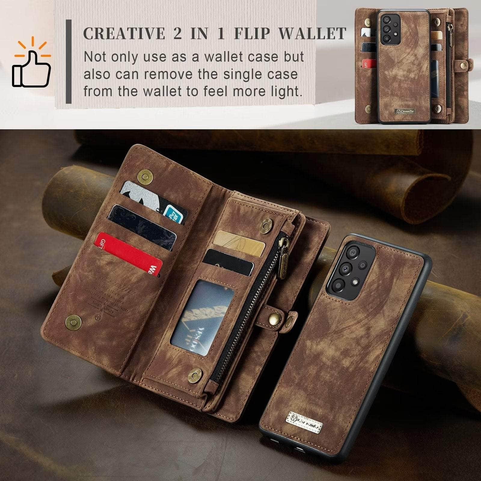 Casebuddy Detachable Galaxy A34 Wallet Case