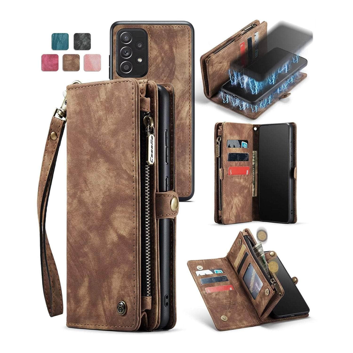 Casebuddy Detachable Galaxy A34 Wallet Case