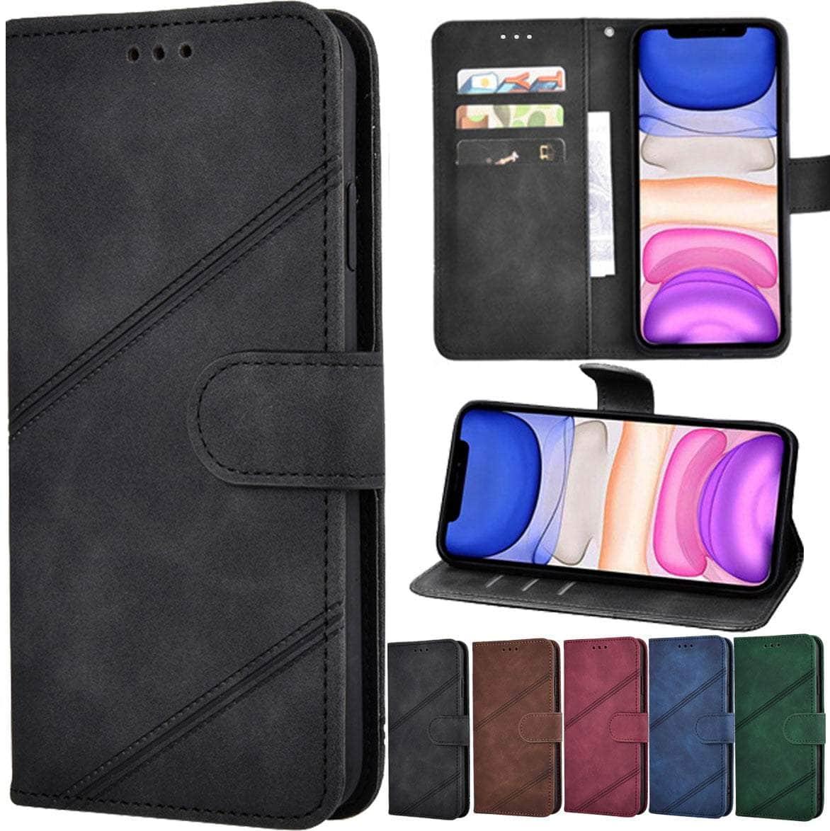 Casebuddy Flip Leather Wallet Galaxy A14 Case