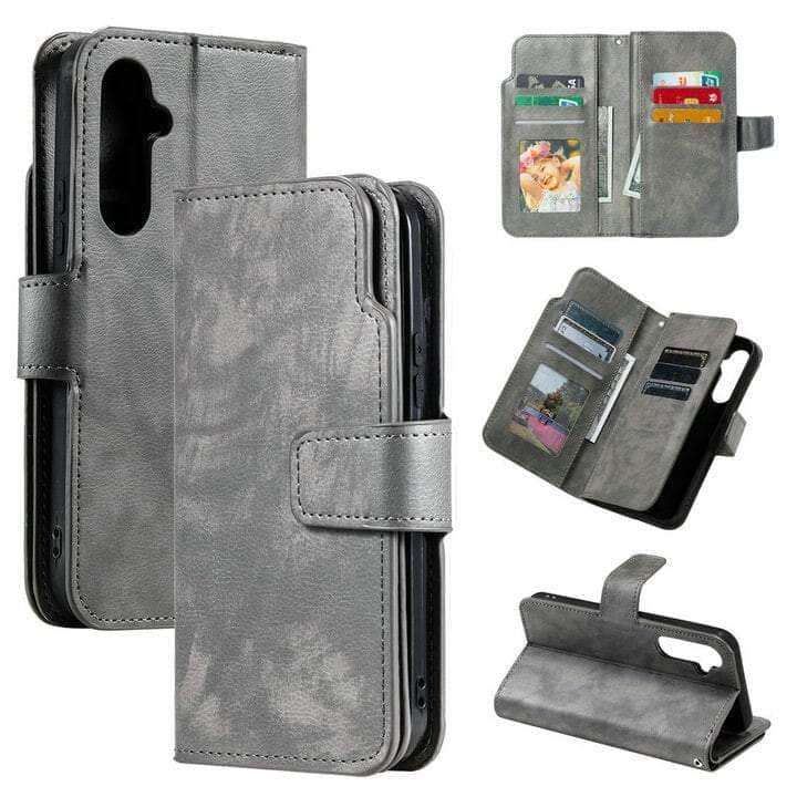 Casebuddy Galaxy A14 2023 Flip Multi Card Pocket Wallet Shell