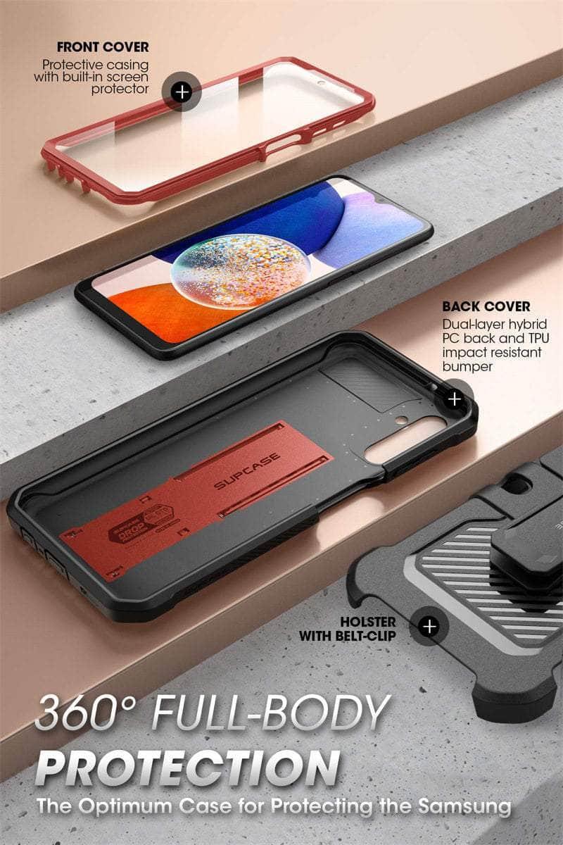 Casebuddy Galaxy A14 (2023) UB Pro Full-Body Rugged Holster