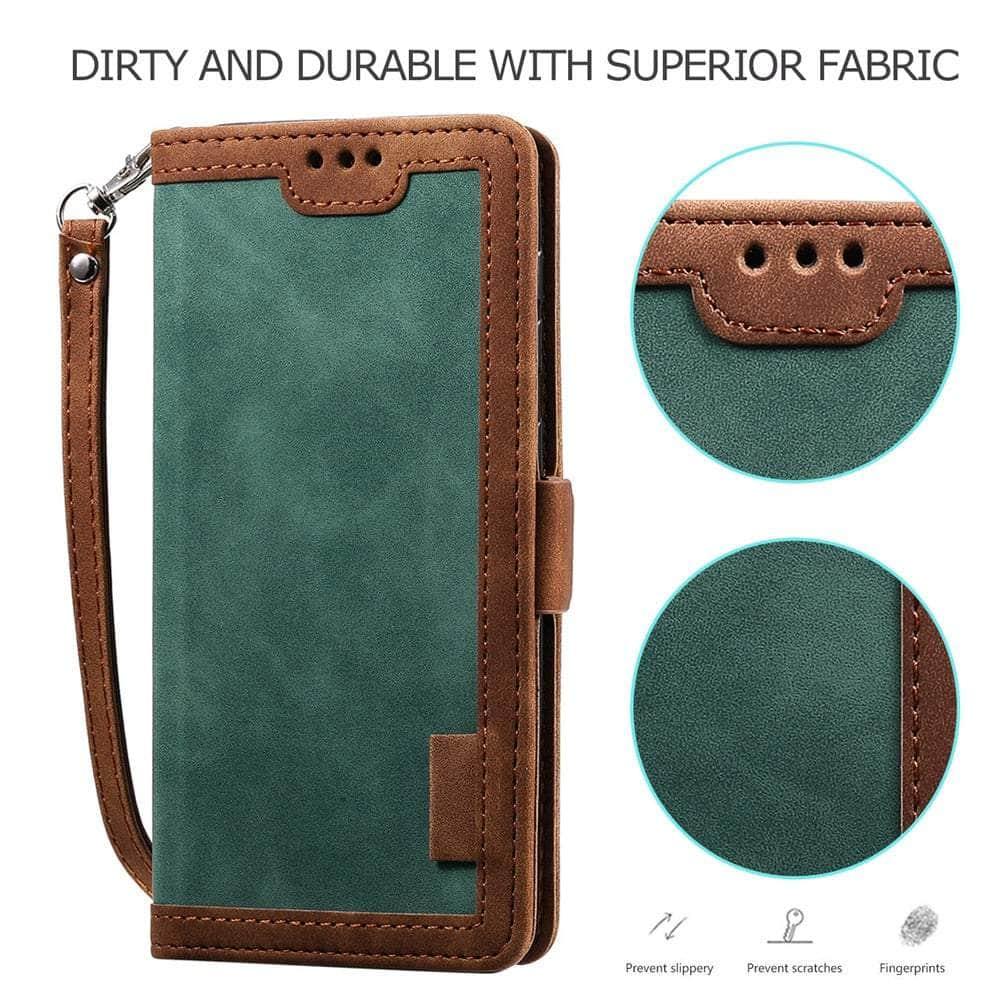 Casebuddy Galaxy A14 Leather Flip Wallet Case