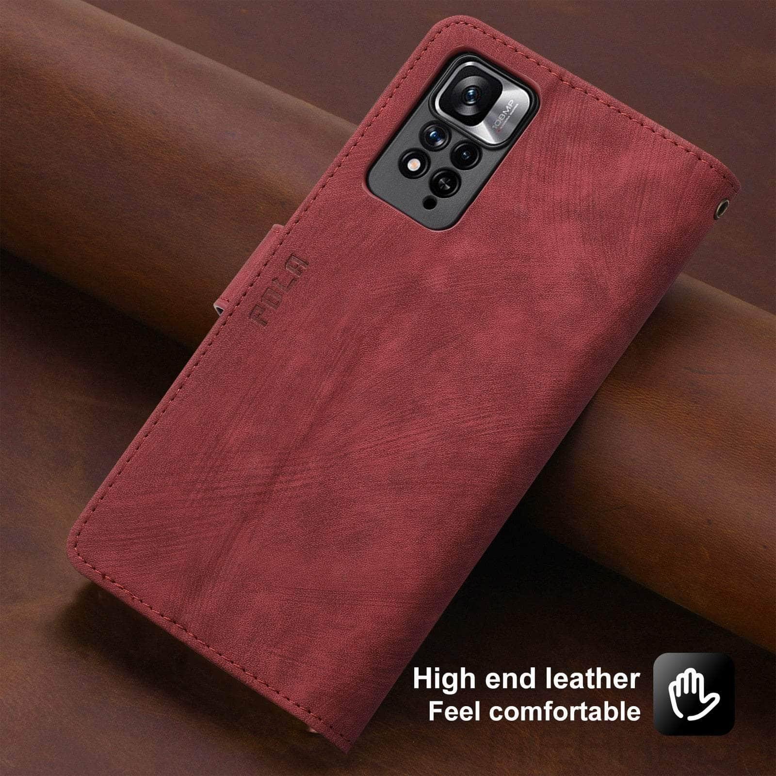 Casebuddy Galaxy A24 Anti-Theft Brush Leather Case