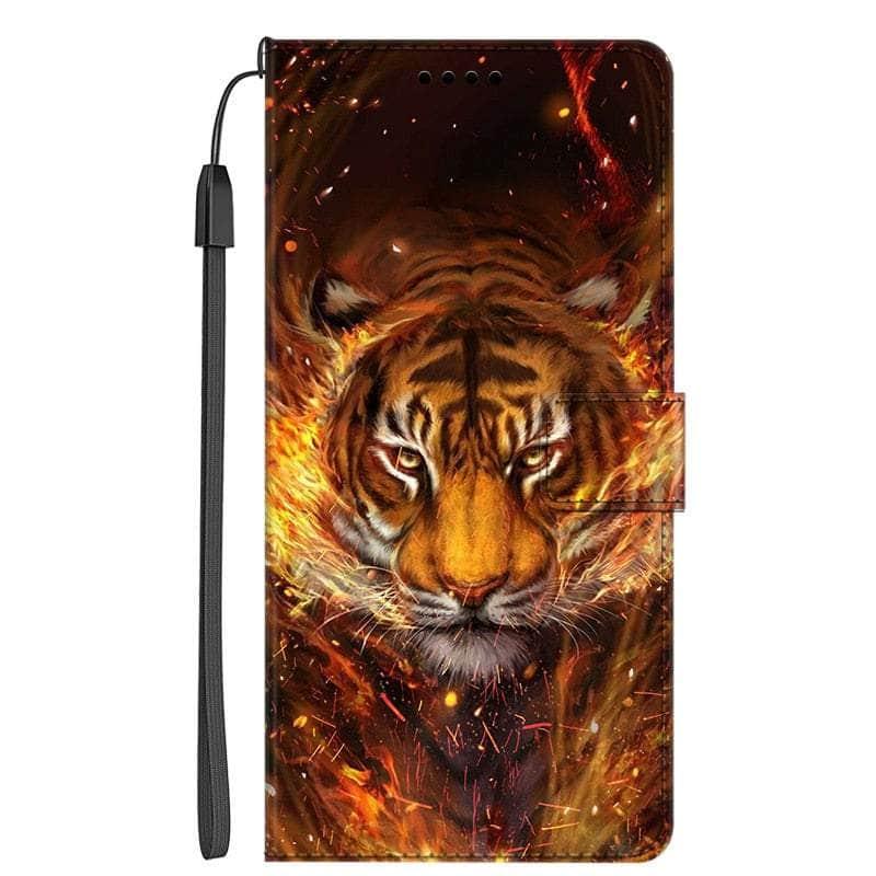 Casebuddy 23 / For Galaxy A24 Galaxy A24 Marble Leather Case