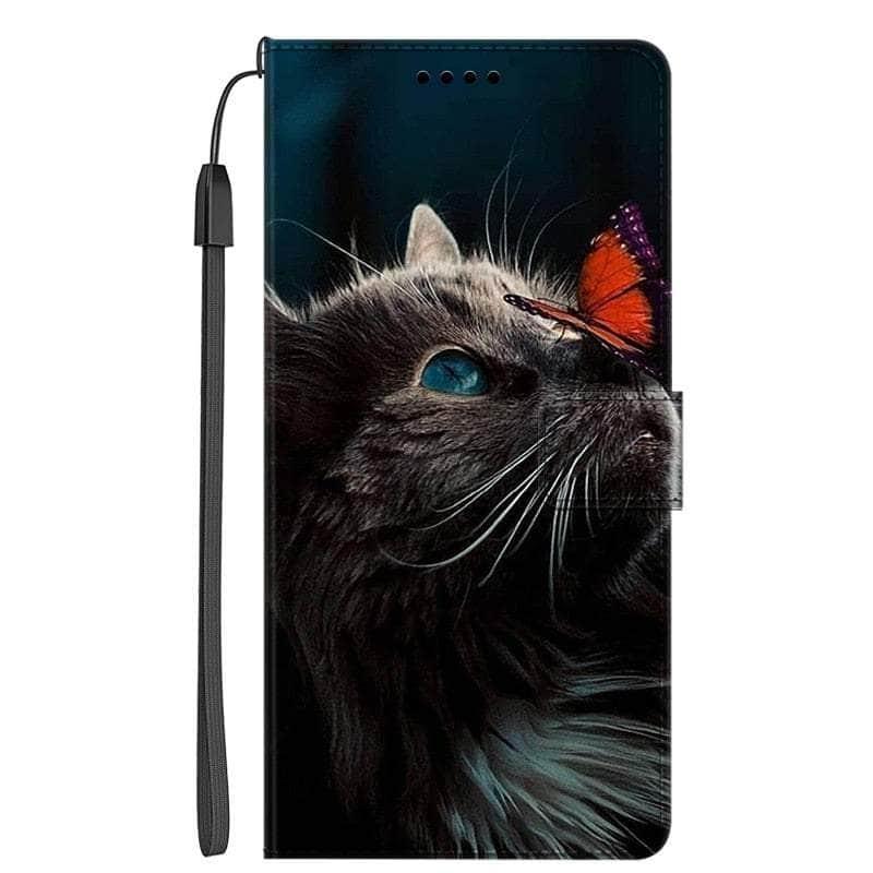 Casebuddy 12 / For Galaxy A24 Galaxy A24 Marble Leather Case