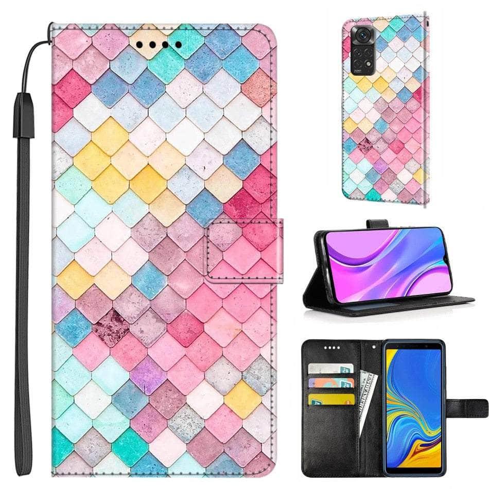 Casebuddy Galaxy A24 Marble Leather Case