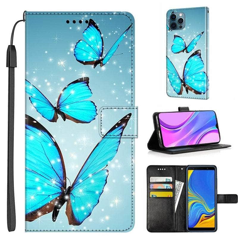 Casebuddy Galaxy A24 Marble Leather Case