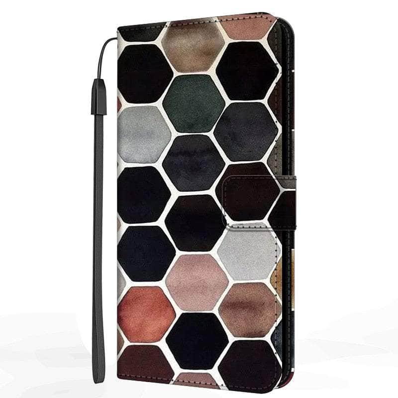 Casebuddy Galaxy A24 Marble Leather Case