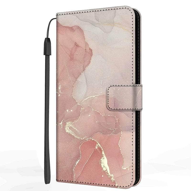 Casebuddy Galaxy A24 Marble Leather Case