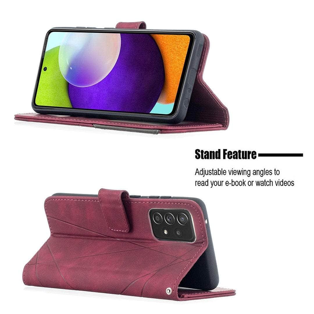 Casebuddy Galaxy A24 Wallet Flip Leather Case