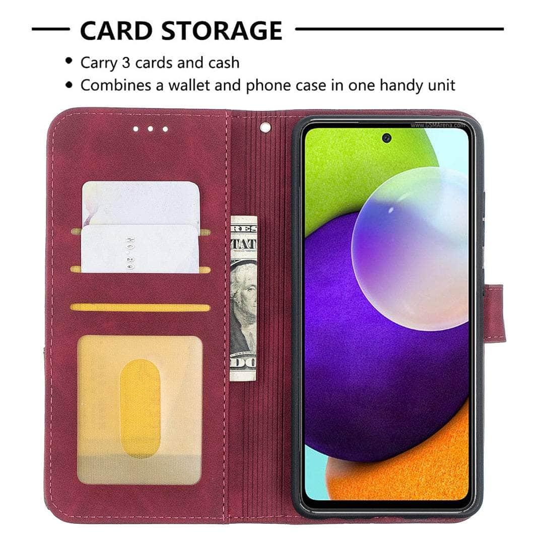 Casebuddy Galaxy A24 Wallet Flip Leather Case