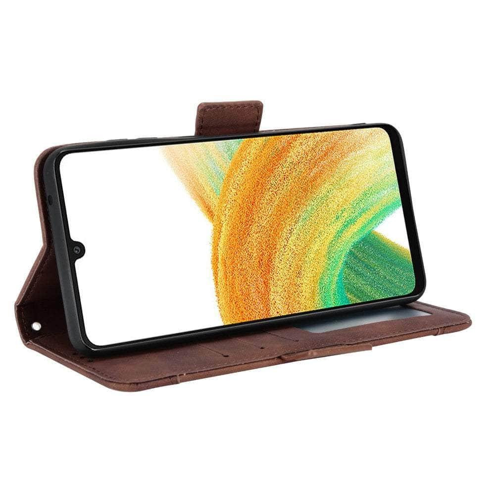 Casebuddy Galaxy A34 Leather Flip Case