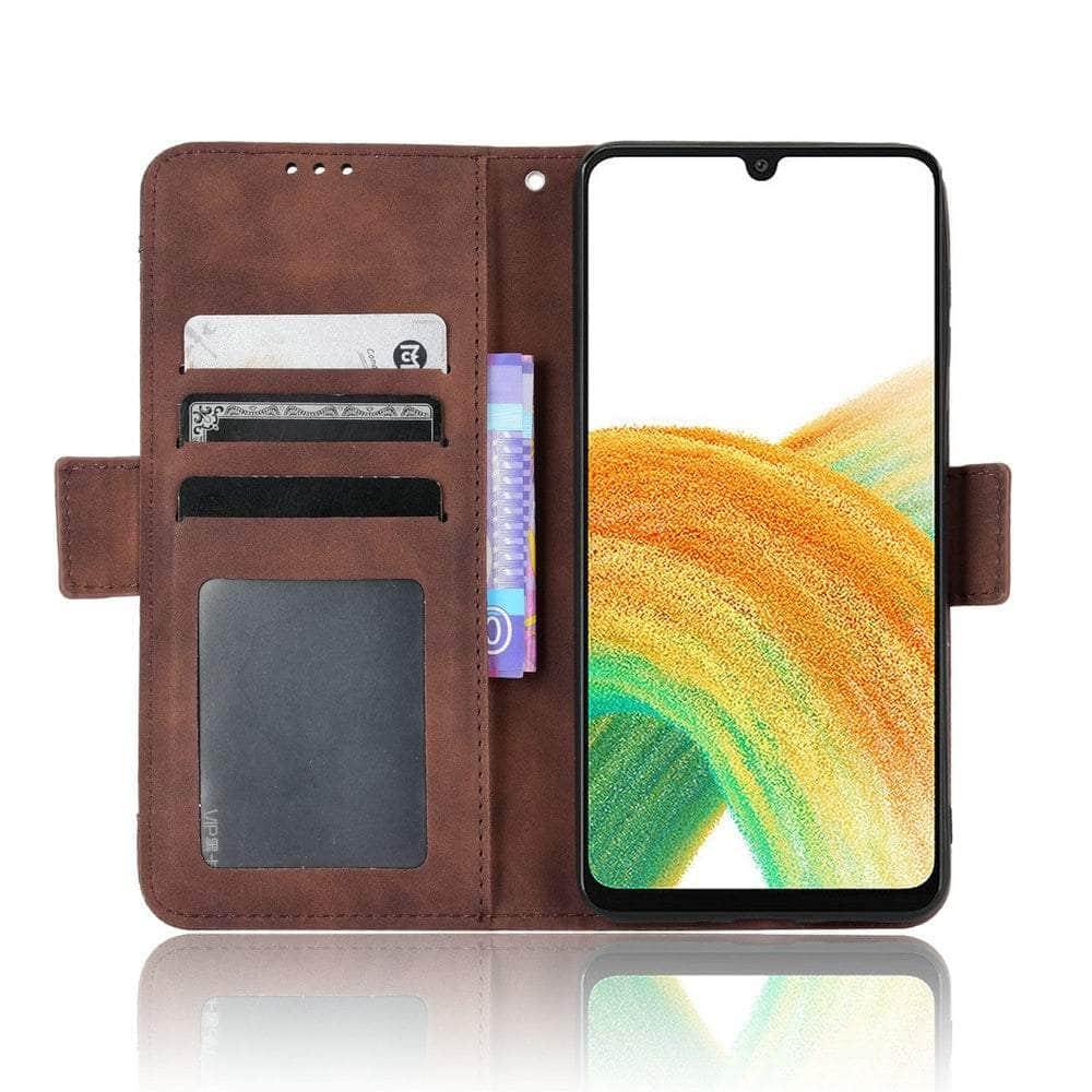 Casebuddy Galaxy A34 Leather Flip Case