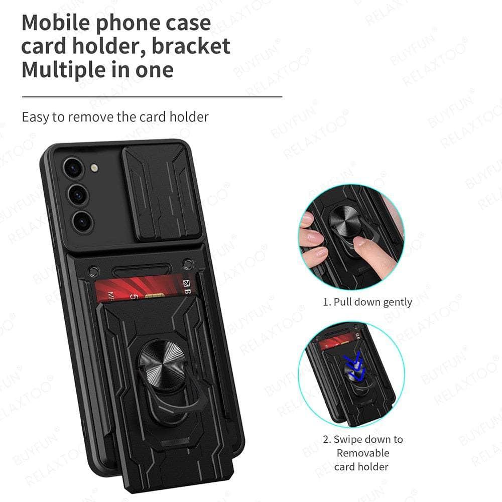 Casebuddy Galaxy S23 FE Magnetic Car Ring Stand