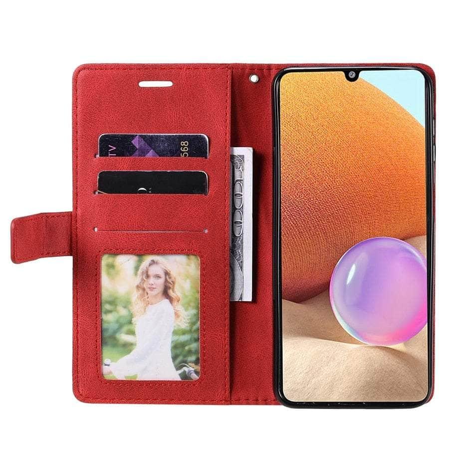 Casebuddy Galaxy S23 FE Wallet Flip Vegan Leather Case