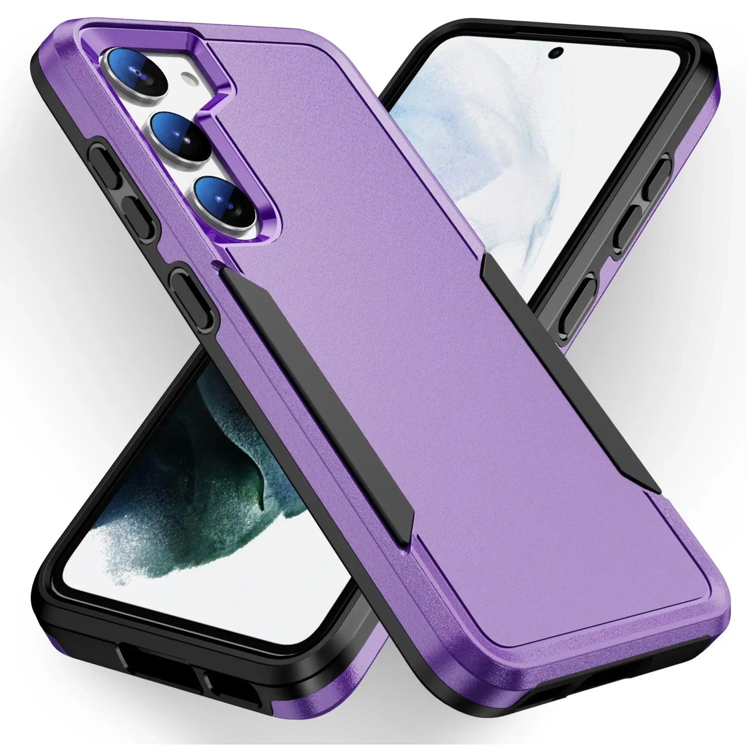 Casebuddy PURPLE / for Galaxy S24 Galaxy S24 Anti-Falling Hard Cover