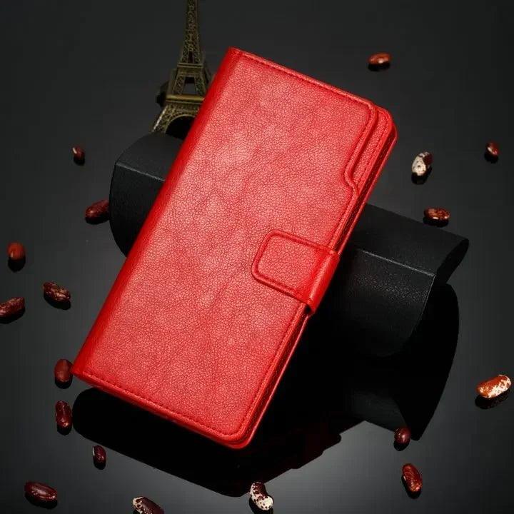 Galaxy S24 Flip Wallet Book Leather Case