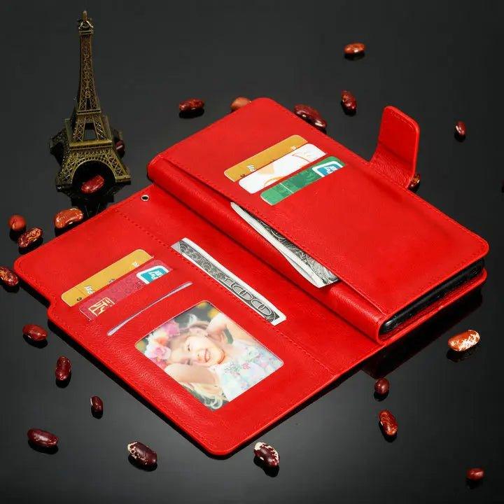 Galaxy S24 Flip Wallet Book Leather Case