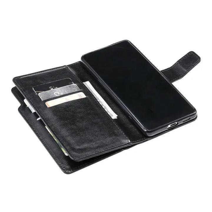 Galaxy S24 Flip Wallet Book Leather Case