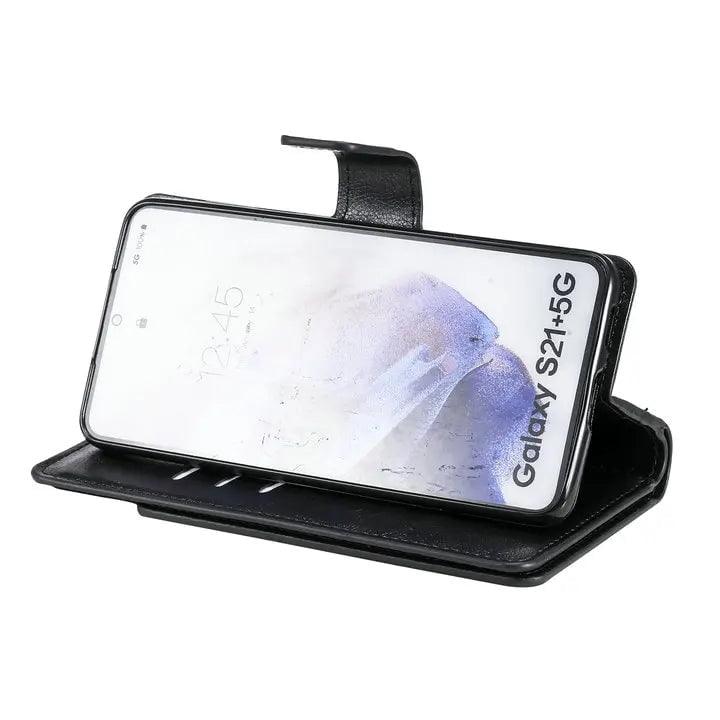 Galaxy S24 Flip Wallet Book Leather Case