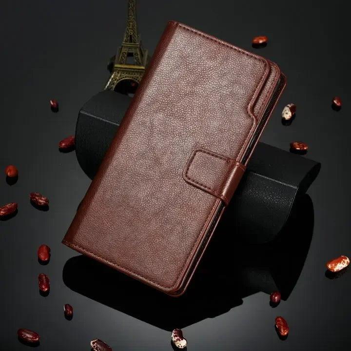 Galaxy S24 Flip Wallet Book Leather Case