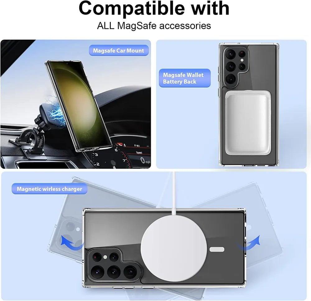 Galaxy S24 Magsafe Magnetic Wireless Charging Case