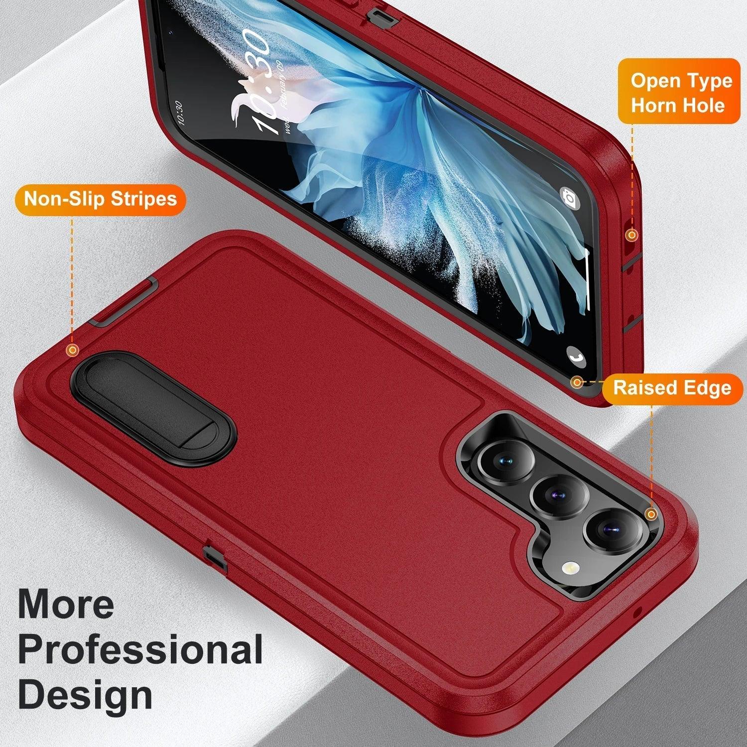 Casebuddy Galaxy S24 Ultra Anti-Dust Kickstand Rugged Case