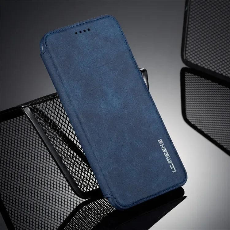 Casebuddy Blue / For S24 Ultra Galaxy S24 Ultra Leather Stand Cover