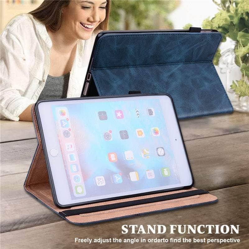 Casebuddy Galaxy Tab S9 Luxury Vegan Leather Wallet Stand