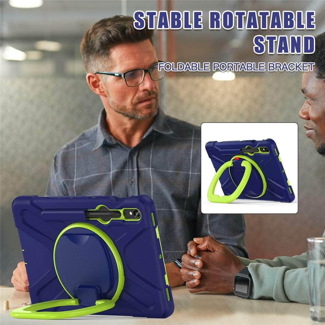 Casebuddy Galaxy Tab S9 Rotating Shockproof Rugged Cover