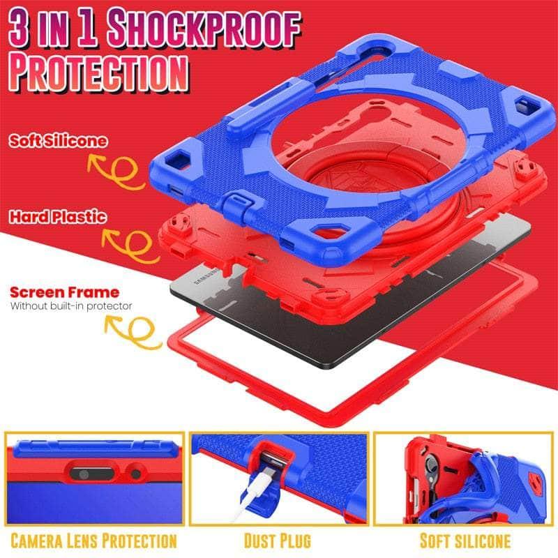 Casebuddy Galaxy Tab S9 Shockproof Kids Cover