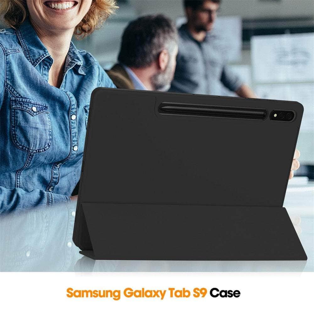 Casebuddy Galaxy Tab S9 Smart Case Pencil Holder