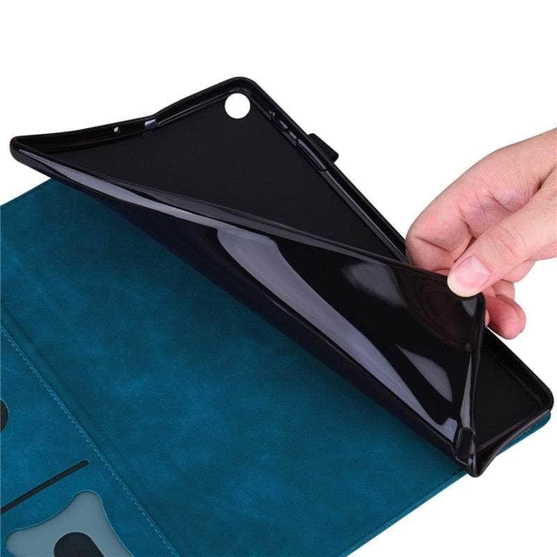Casebuddy Galaxy Tab S9 Ultra Luxury Vegan Leather Wallet