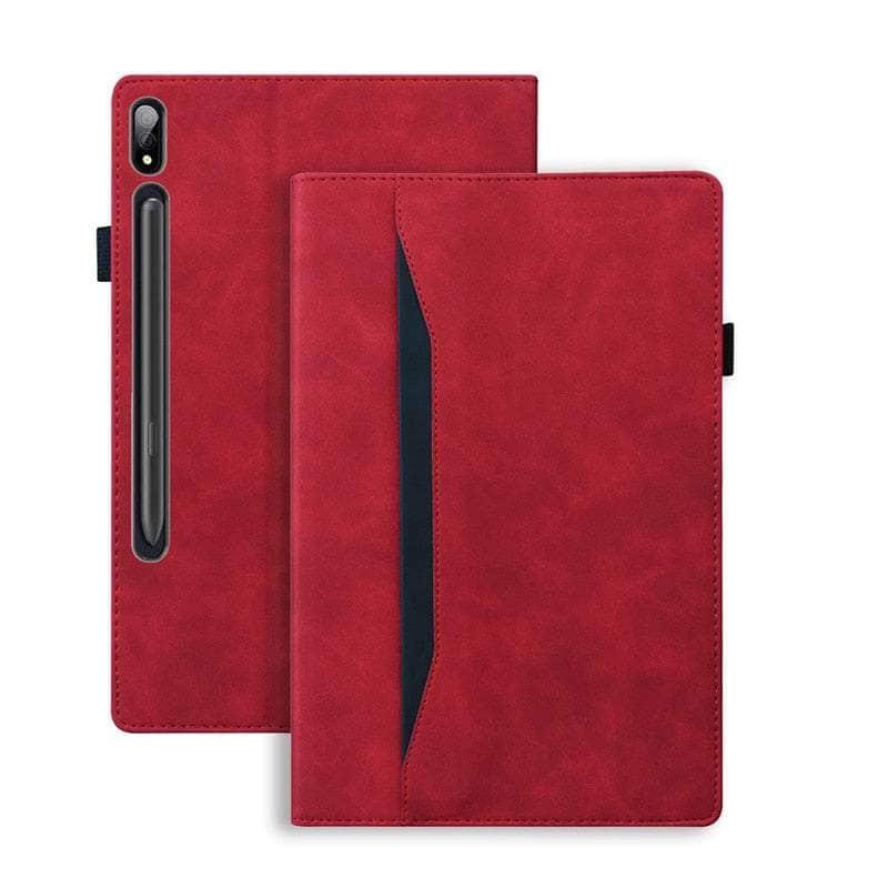 Casebuddy Galaxy Tab S9 Ultra Luxury Vegan Leather Wallet