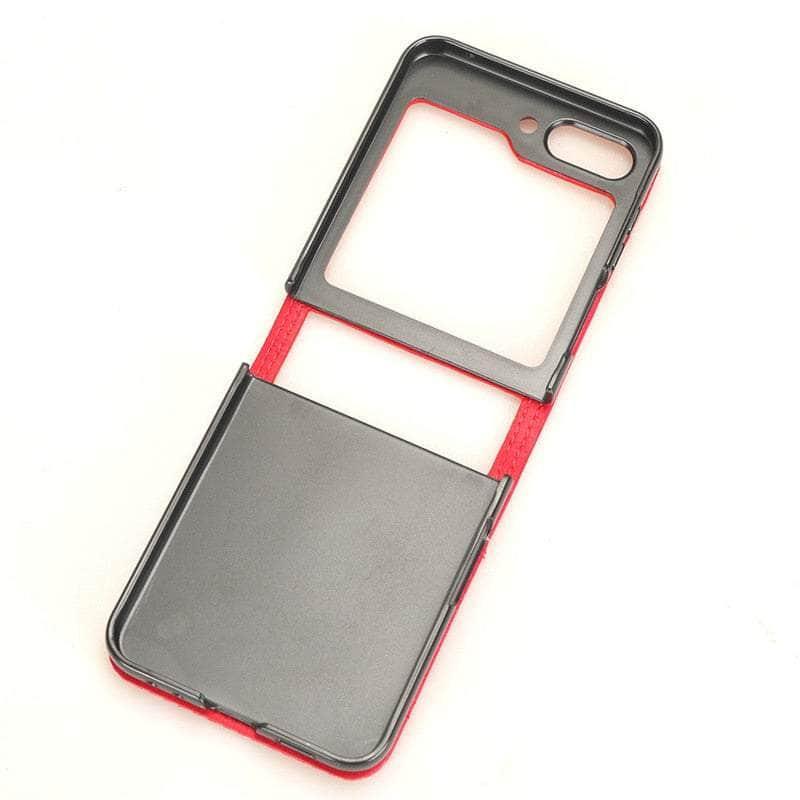 Casebuddy Galaxy Z Flip 5 Slim Leather Folding Case