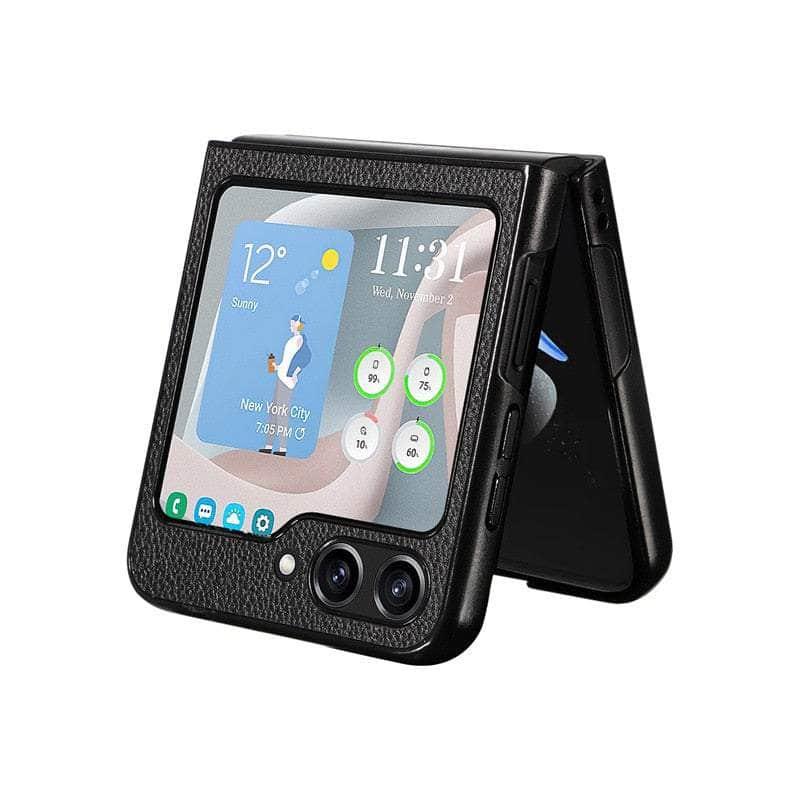 Casebuddy Galaxy Z Flip 5 Vegan Leather Case