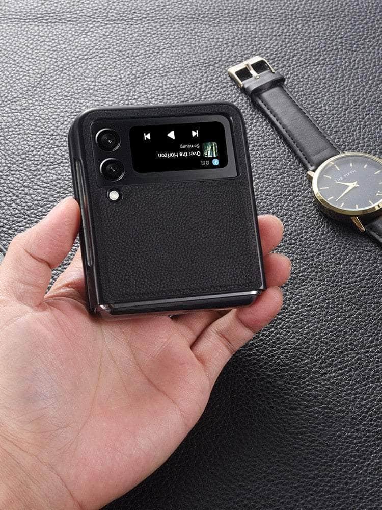 Casebuddy Galaxy Z Flip 5 Vegan Leather Case