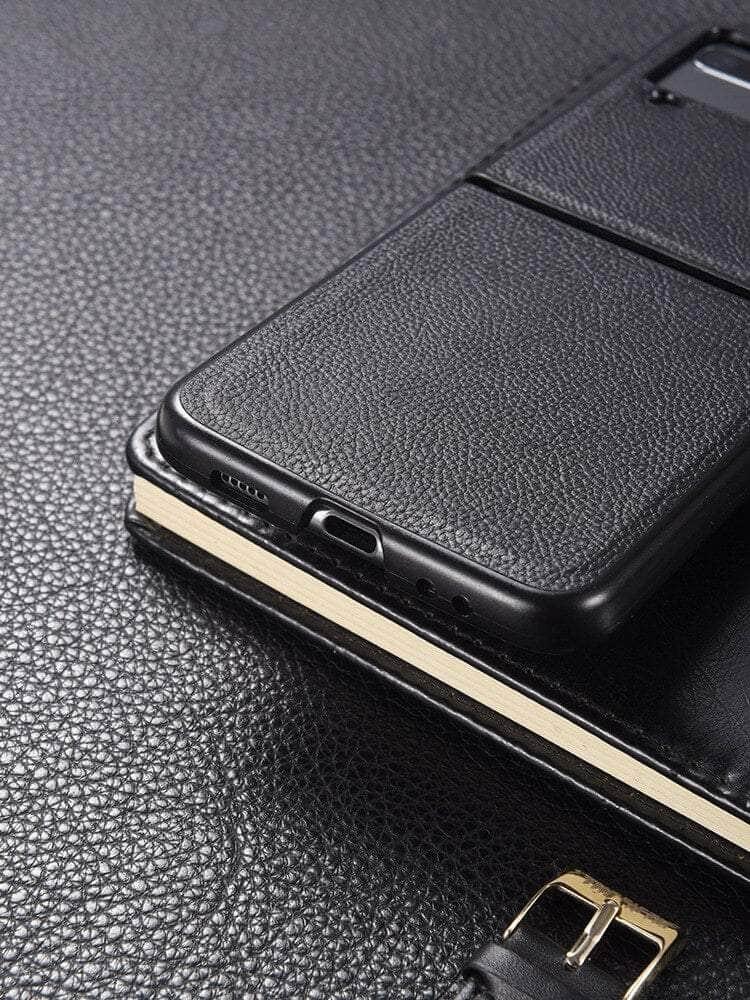 Casebuddy Galaxy Z Flip 5 Vegan Leather Case